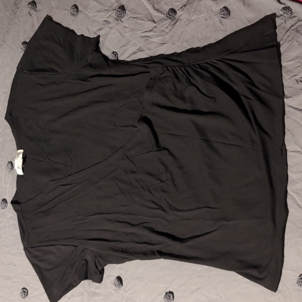 2/$10 Coldwater Creek Cross Over Cap sleeve top
